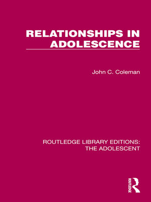 cover image of Relationships in Adolescence